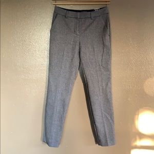 Express work pants - navy blue and white